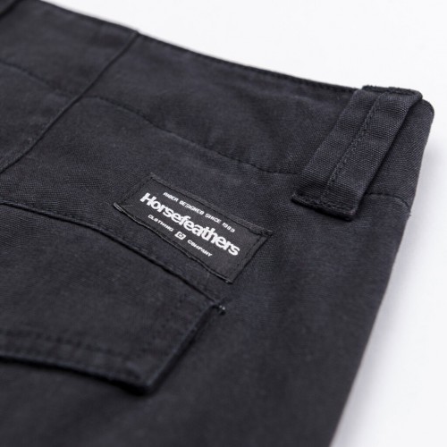 HORSEFEATHERS BAXTER SHORTS BLACK