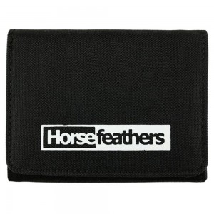 HORSEFEATHERS DES WALLET BLACK