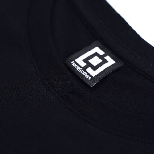 HORSEFEATHERS BASE T-SHIRT BLACK