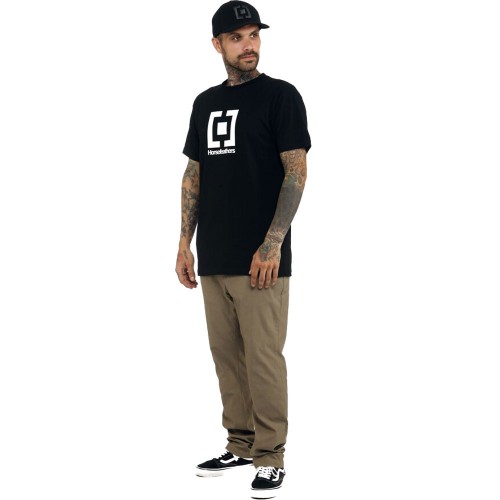 HORSEFEATHERS BASE T-SHIRT BLACK