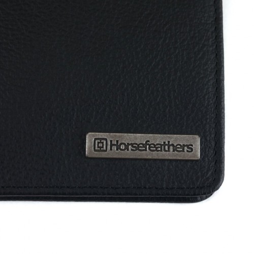 HORSEFEATHERS BRAD WALLET BLACK