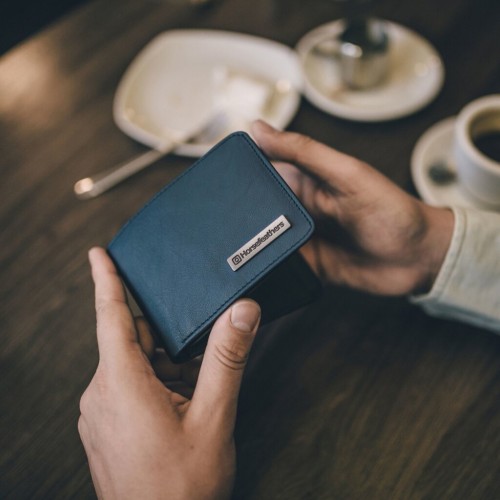 HORSEFEATHERS BRAD WALLET BLACK
