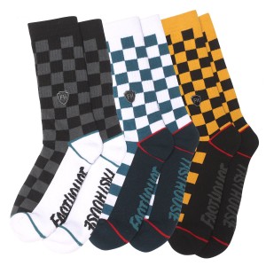Triple Check 3 Pack Socks