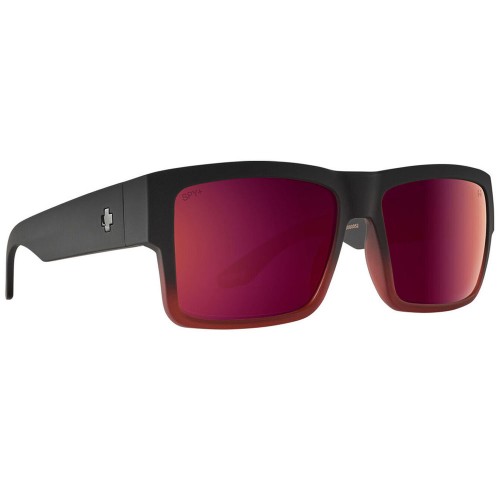 Cyrus Soft Matte Black Red Plum Fade...
