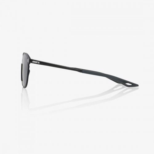 LEGERE ROUND - Polished Black - Smoke...