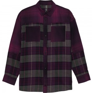 W OVERSIZED FLANNEL