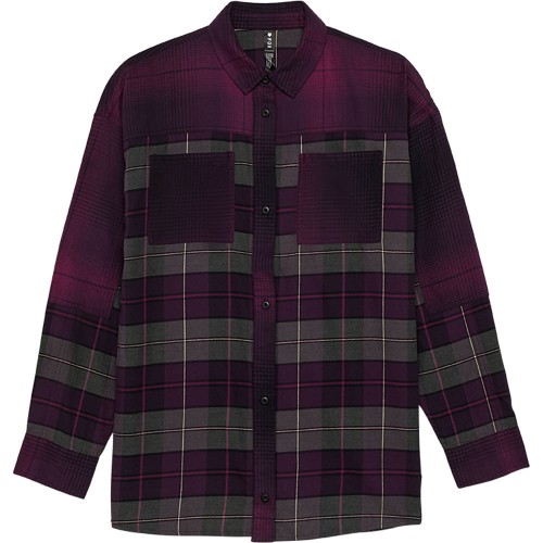 W OVERSIZED FLANNEL