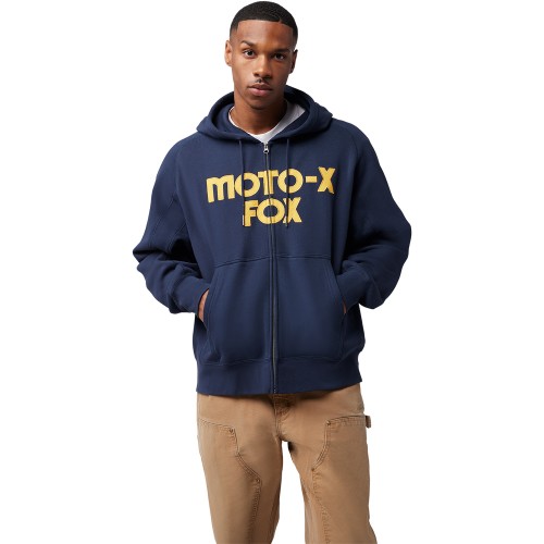 MOTO-X OVERSIZED FLC ZIP