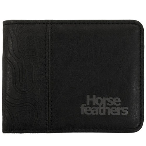 HORSEFEATHERS POND WALLET BLACK