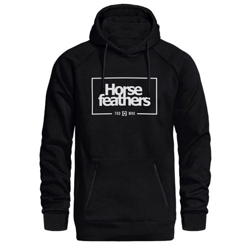 HORSEFEATHERS SHERMAN II HOODIE BLACK