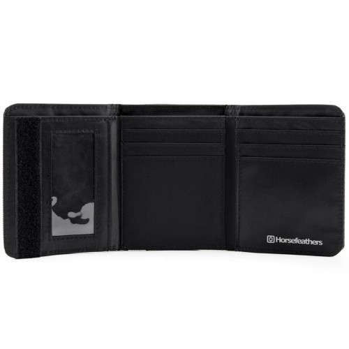HORSEFEATHERS BAX WALLET BLACK