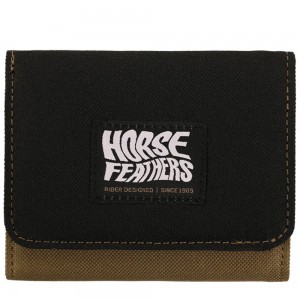 HORSEFEATHERS BAX WALLET BLACK