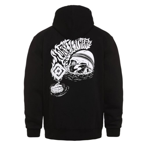 HORSEFEATHERS ACID BATH HOODIE BLACK