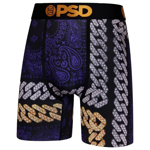 PSD PURP & GOLD 3PK BX