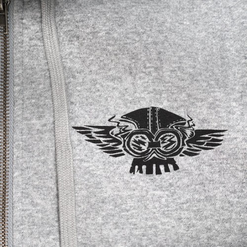Love Of It Hooded Zip-Up Fleece