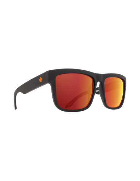 Discord Dale Jr Matte Black -HD Plus Gray Green with Orange Spectra Mirror