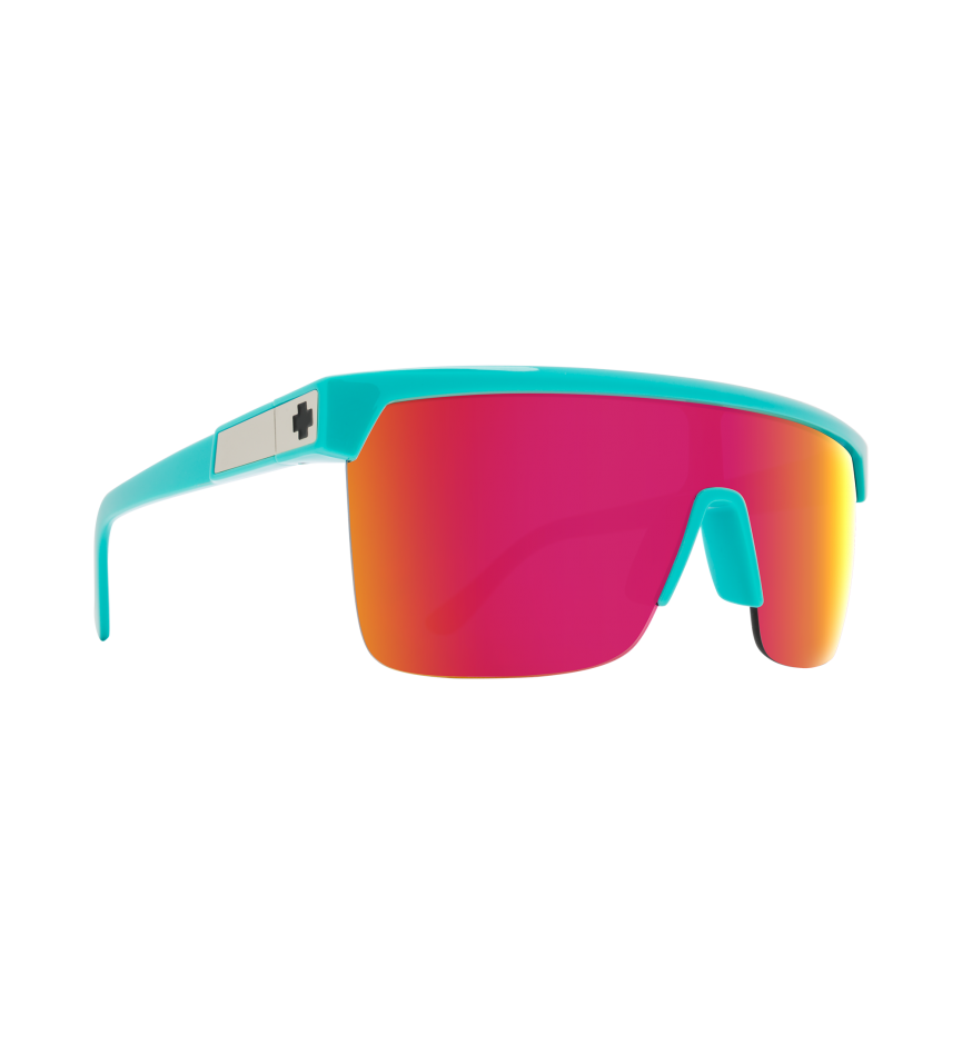 Flynn 5050 Teal – HD Plus Gray Green with Pink Spectra Mirror
