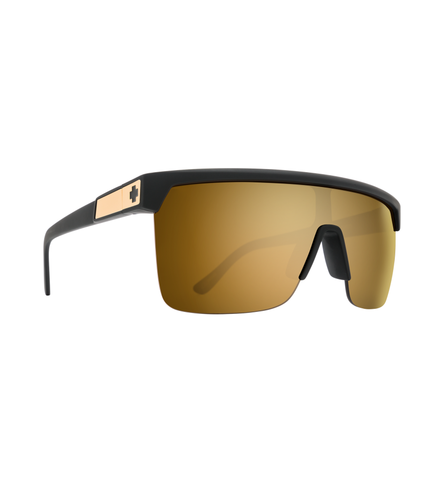 Flynn 5050 25 Anniv Matte Black Gold – HD Plus Bronze with Gold
