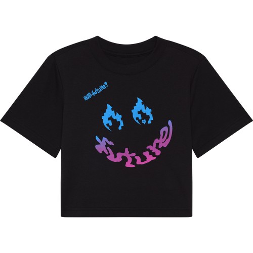 W HELLO FOX SS BABY TEE
