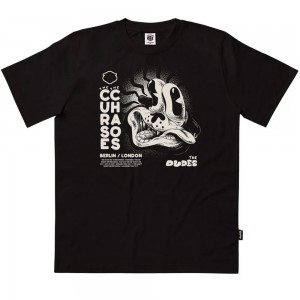 THE DUDES CURSED T-SHIRT BLACK