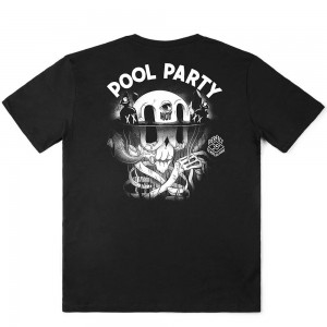 THE DUDES POOL PARTY T-SHIRT 2