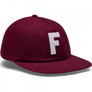 BIG F ADJUSTABLE WOOL HAT