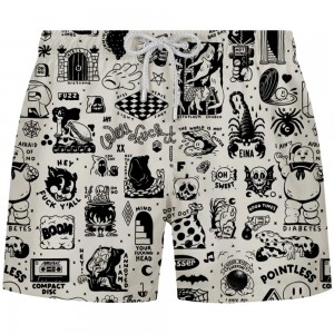THE DUDES FLASHY SWIM SHORTS