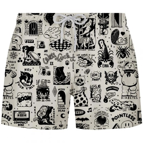 THE DUDES FLASHY SWIM SHORTS