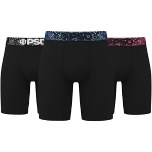 DRK PAISLEY CTN 3PK
