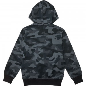 YTH FOX HEAD CAMO FLC ZIP 2