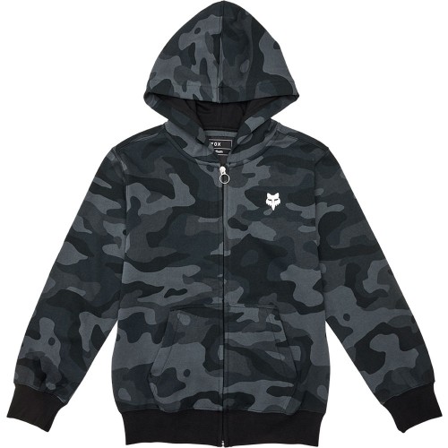 YTH FOX HEAD CAMO FLC ZIP