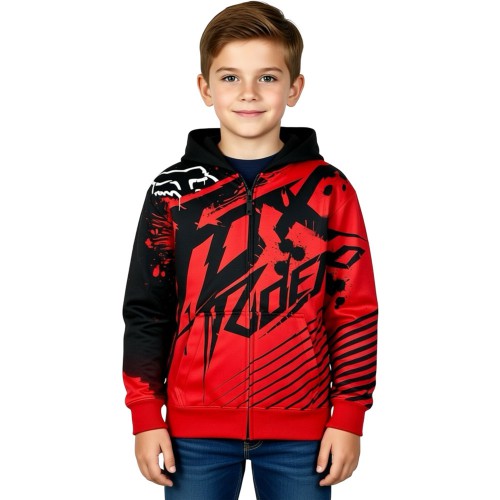 Boys Fresh Kill Zip Front Fleece