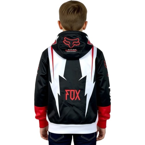 BOYS BOLTED FULL ZIP FRONT FLEECE