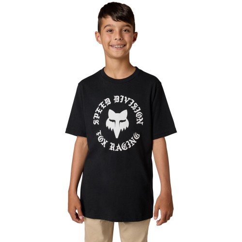 YTH BADGE SS TEE