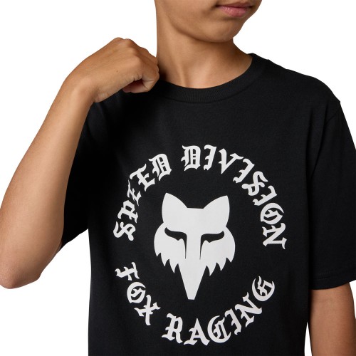YTH BADGE SS TEE