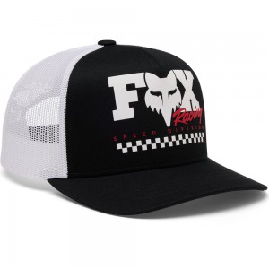 YTH CHECKER MESH TRUCKER HAT
