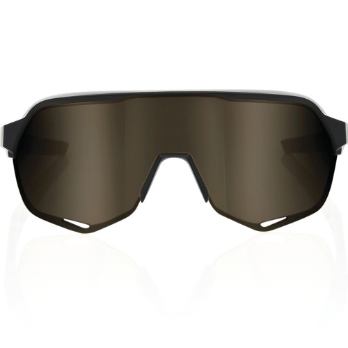 S2 Matte Black - Soft Gold Mirror Lens