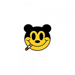 THE DUDES SMILEY FACE PATCH