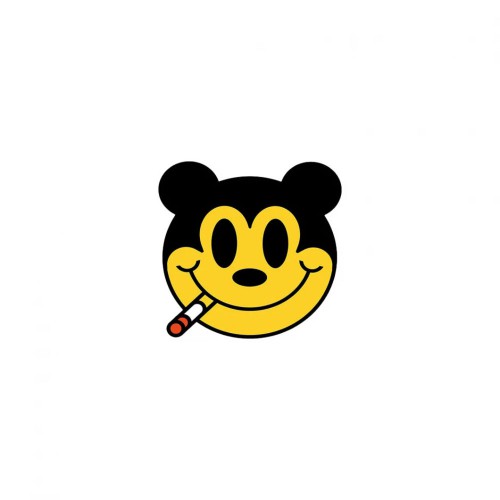 THE DUDES SMILEY FACE PATCH