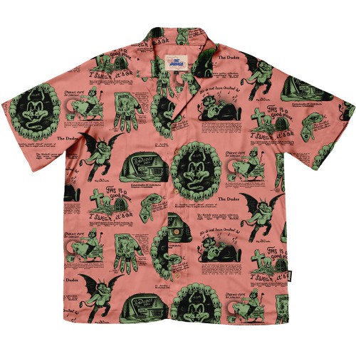 THE DUDES BEELZEBUD PINK GREEN...