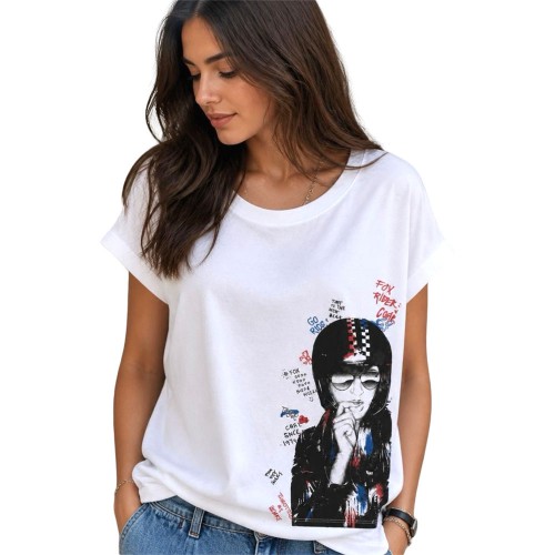 Girls Day Dream s/s Scoop Back Tee