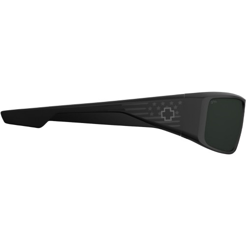 LOGAN Matte Black Gloss Flag - Happy...