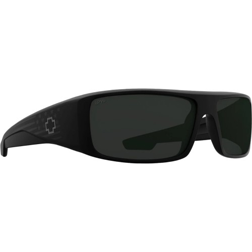 LOGAN Matte Black Gloss Flag - Happy...