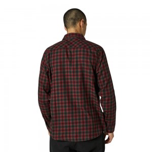 REEVES LS WOVEN <span class="title-highlight">BLK/RD</span> 2