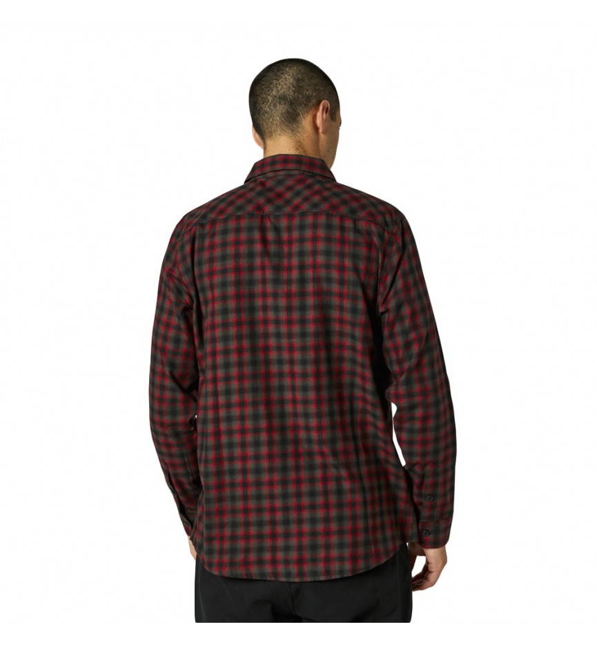 REEVES LS WOVEN <span class="title-highlight">BLK/RD</span>