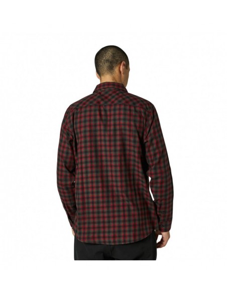 REEVES LS WOVEN <span class="title-highlight">BLK/RD</span>