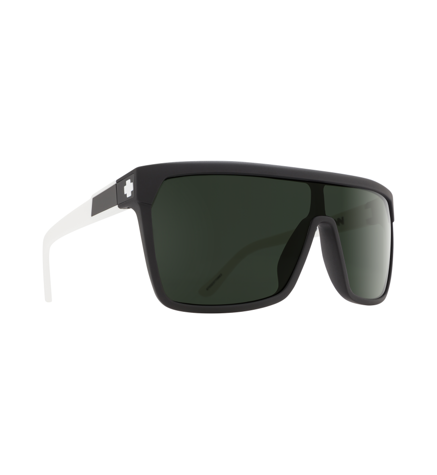 FLYNN MATTE EBONY IVORY – HAPPY GRAY GREEN