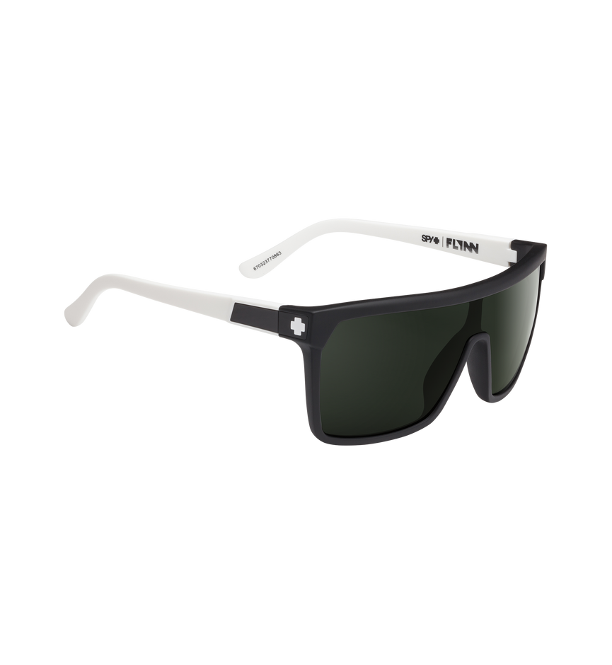 FLYNN MATTE EBONY IVORY – HAPPY GRAY GREEN