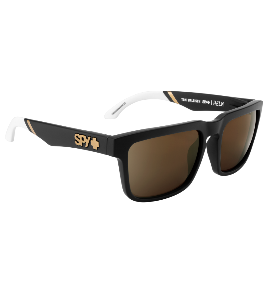 Helm SPY plus Tom Wallisch HD Plus Bronze with Gold Spectra Mirr