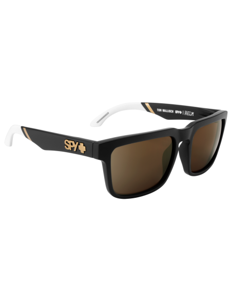 Helm SPY plus Tom Wallisch HD Plus Bronze with Gold Spectra Mirr